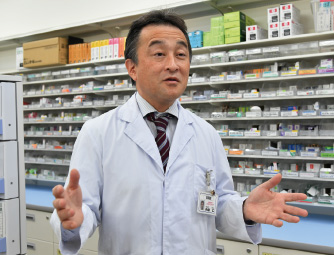 取締役統括本部長 薬剤師 内藤 仁さん